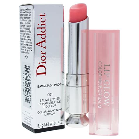 dior addict lip glow b alm 001|christian dior lip balm.